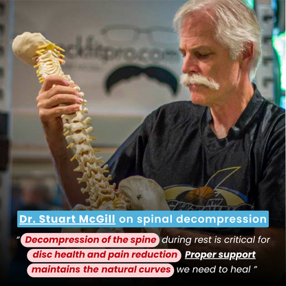 AromaCore™ Sistema di Recupero Spinale: Supporto Morbido per Schiena, Sollievo Dolore Posturale